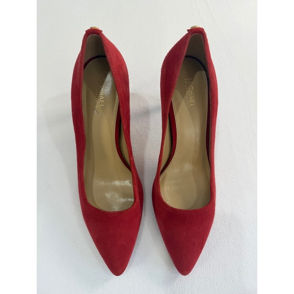 Michael Kors Shoes - Michael Kors Pumps Size  8 terracotta Suede Pointed Toe Stiletto Classic Luxury